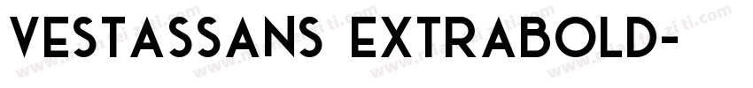 VestasSans Extrabold字体转换